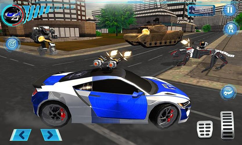 Multi Robot Transform Car Game Ảnh chụp màn hình 3
