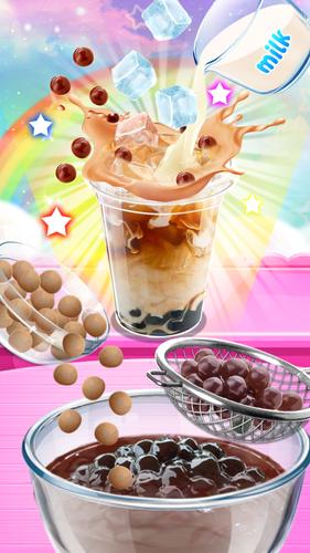 Unicorn Bubble Tea - Icy Drink Tangkapan skrin 2