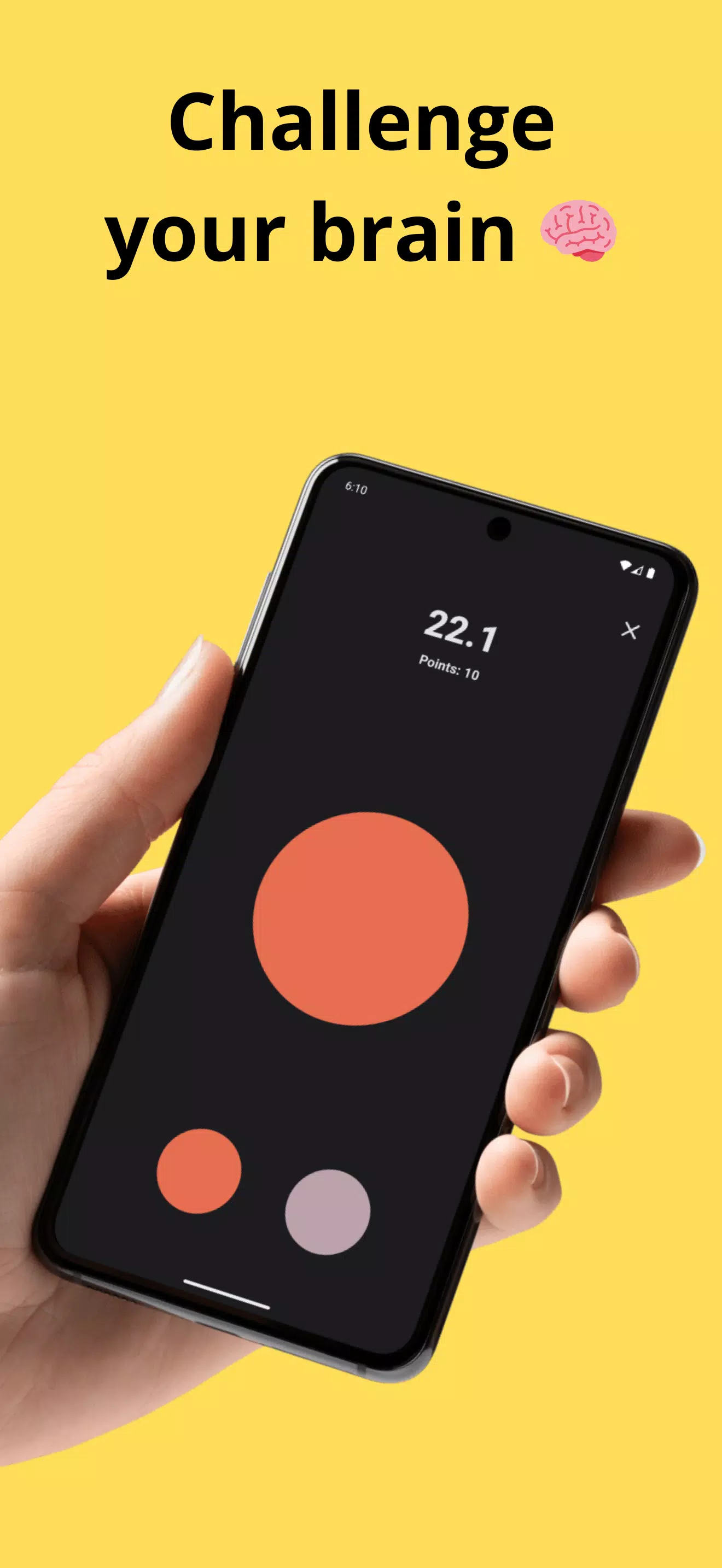 Reaction Time Reflex Games Capture d'écran 1