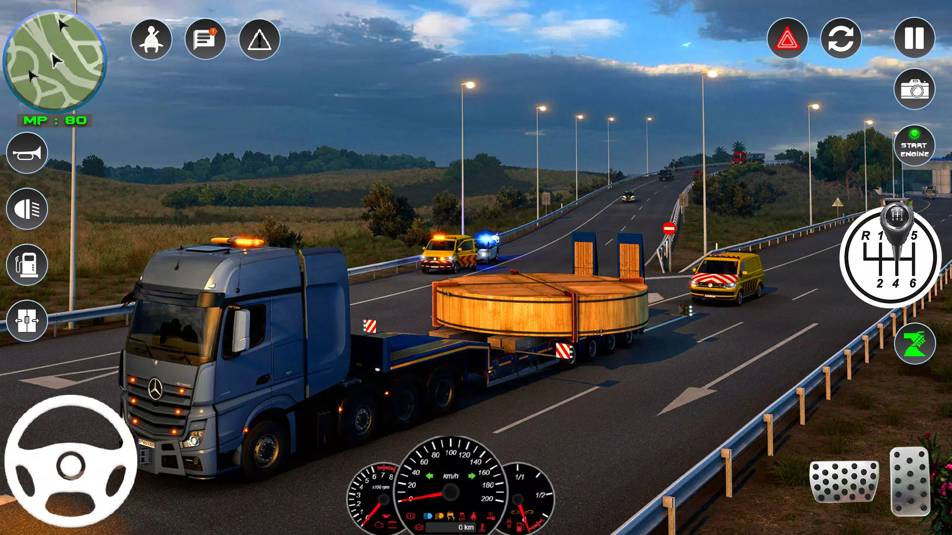 Euro Cargo Truck Simulator 3D Capture d'écran 3