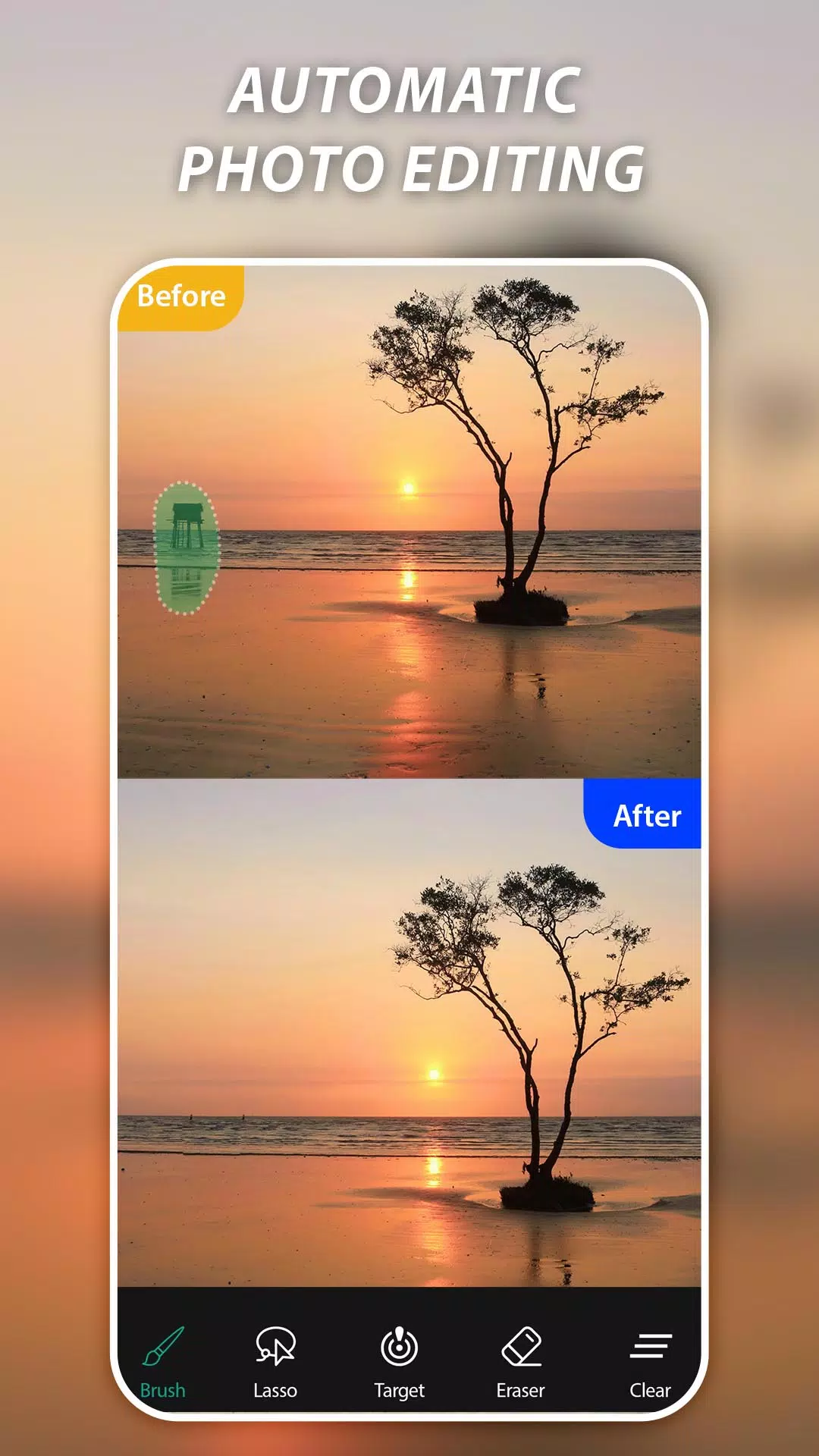 AI Remove Objects, Retouch ဖန်သားပြင်ဓာတ်ပုံ 3