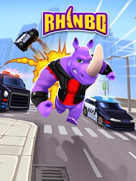 Rhinbo - Endless Runner Ảnh chụp màn hình 0