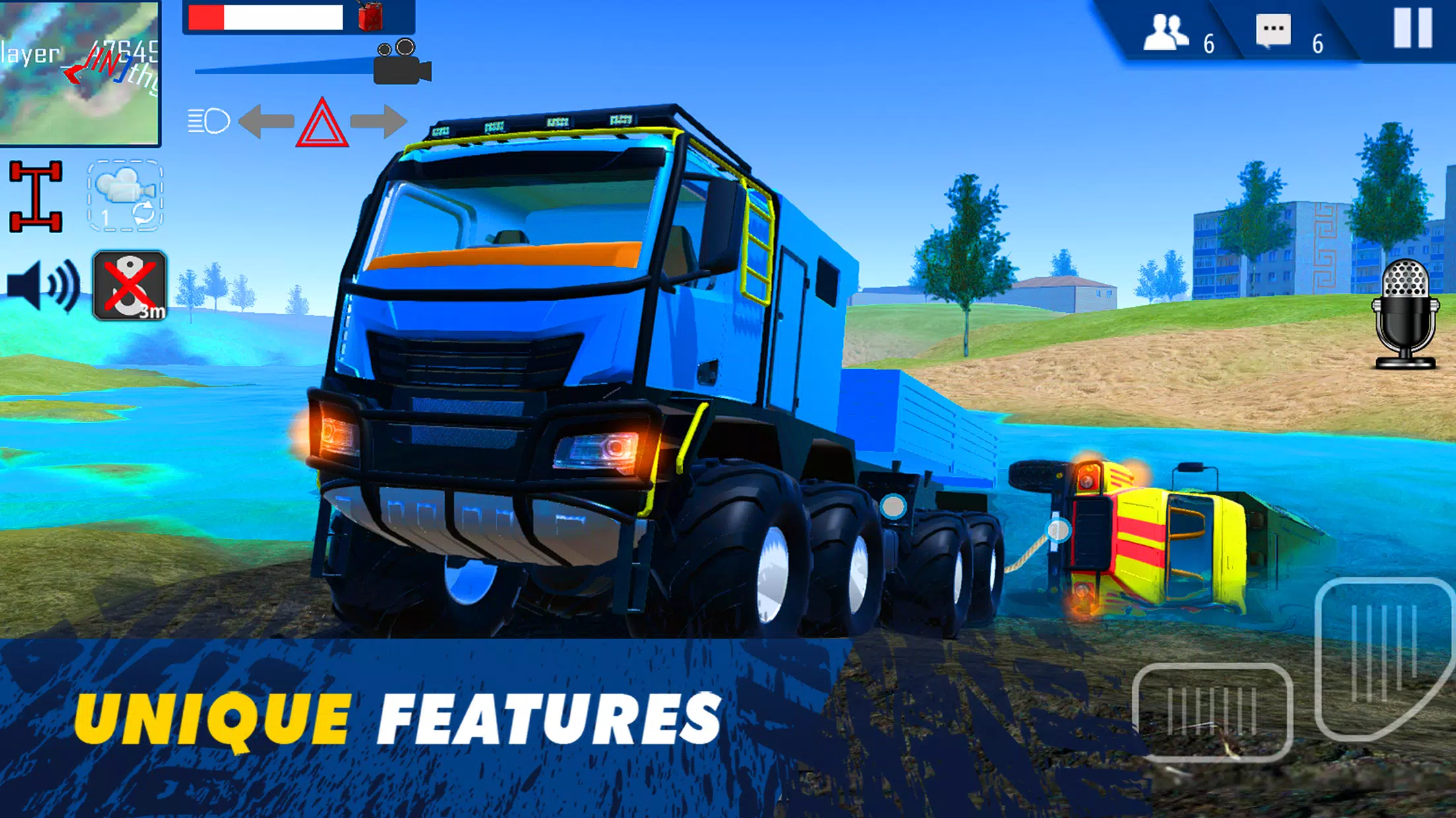 Offroad Simulator Online 4x4 Schermafbeelding 1