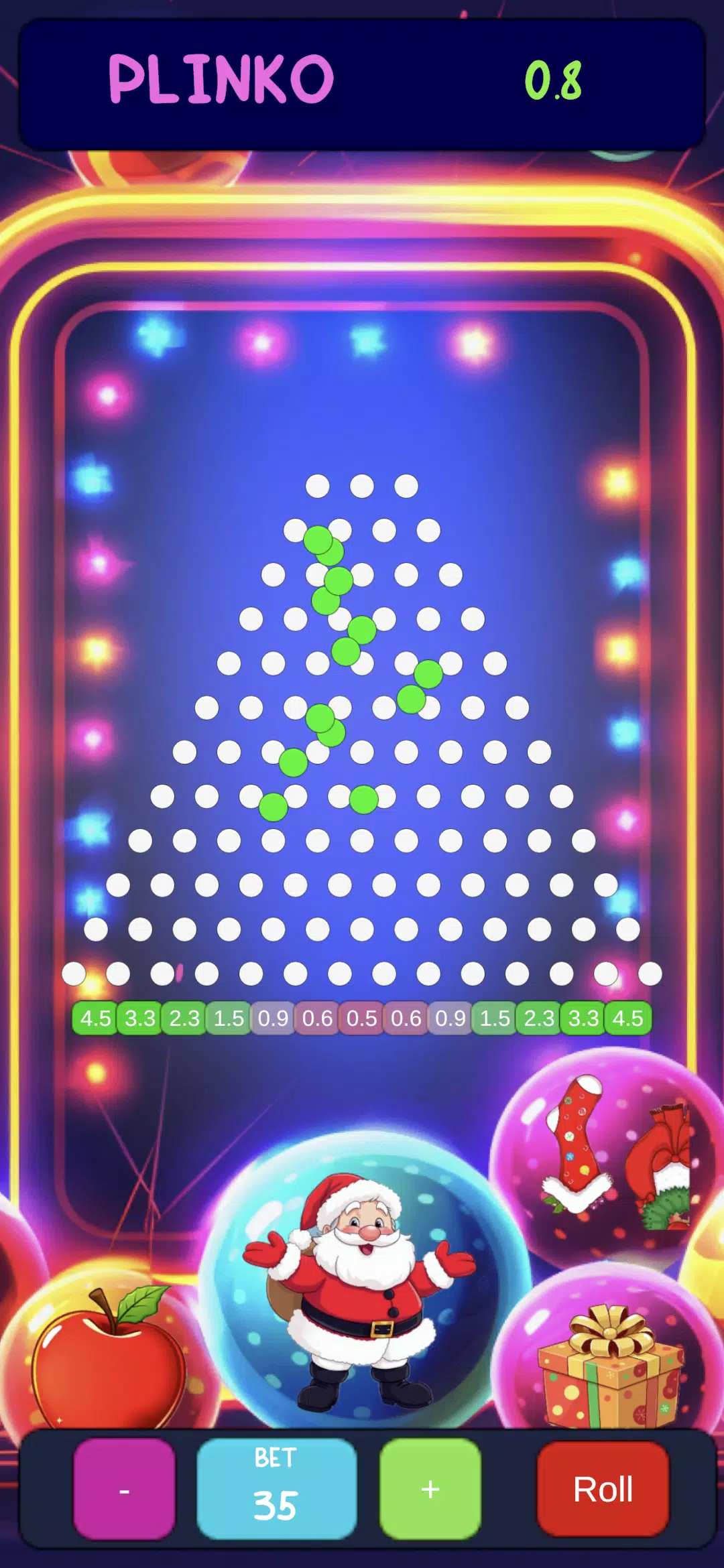 Christmas Plinko Fight Скриншот 2