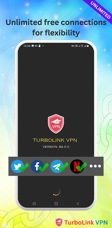 TurboLink VPN - Fast VPN Proxy ภาพหน้าจอ 2