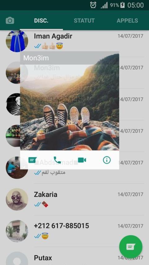 WatsAp Messenger Screenshot 1