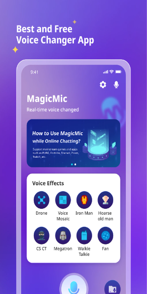 Voice Changer-MagicMic Zrzut ekranu 0