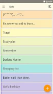 Notepad - Colorful Notes ဖန်သားပြင်ဓာတ်ပုံ 0