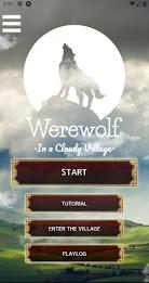 Werewolf -In a Cloudy Village- ภาพหน้าจอ 0