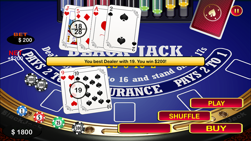Blackjack 21 Black Jack Table應用截圖第1張