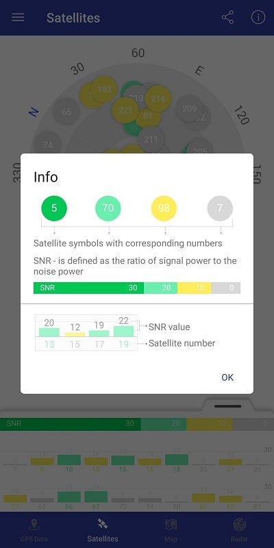 GPS Data スクリーンショット 1