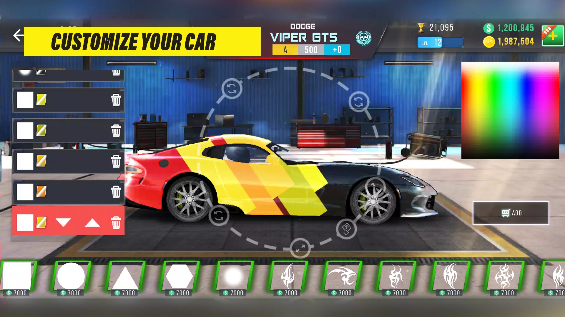 Nitro Speed: Drag Racing 2D Zrzut ekranu 2