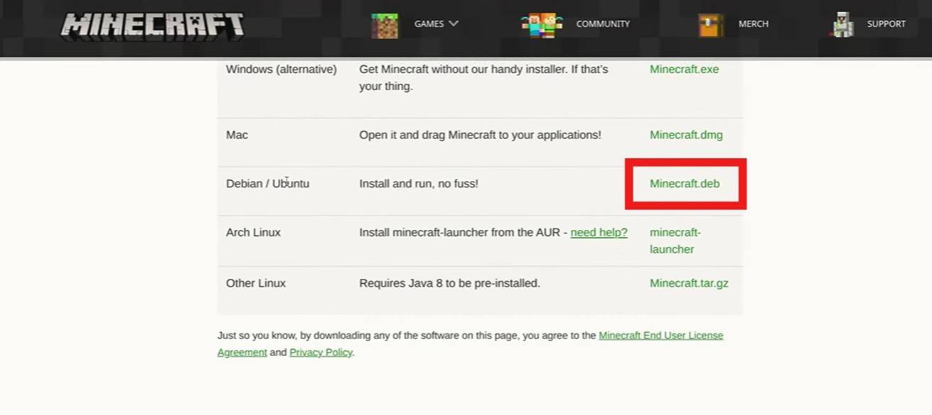 Minecraft สำหรับ Chromebook