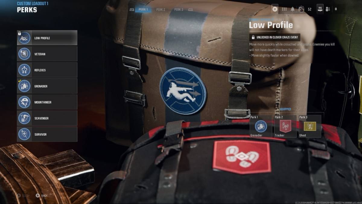 Low-Profile-Perf-Gameplay-Screenshot in Call of Duty Warzone