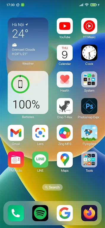 HiPhone Launcher, HiOS Themes স্ক্রিনশট 0