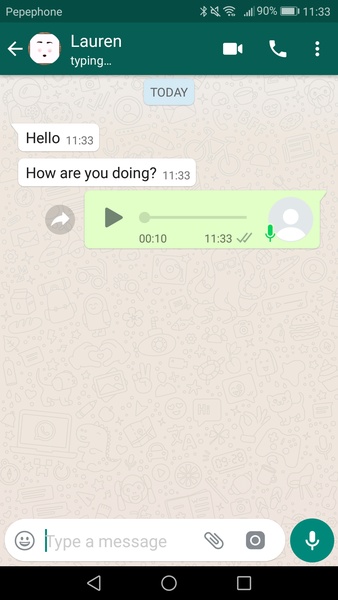 Fake Chat Whatsapp Ekran Görüntüsü 3