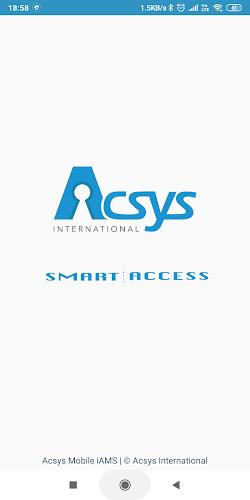 Acsys Mobile Application スクリーンショット 0