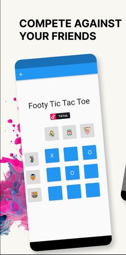 Footy tic tac toe Screenshot 1