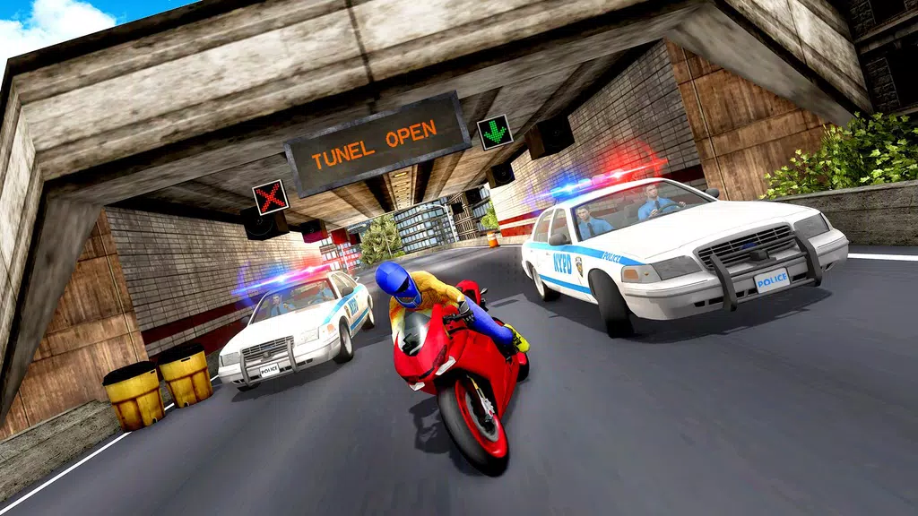 Police Car Vs Theft Bike ภาพหน้าจอ 0