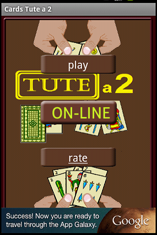 Cards Tute a 2 Tangkapan skrin 0
