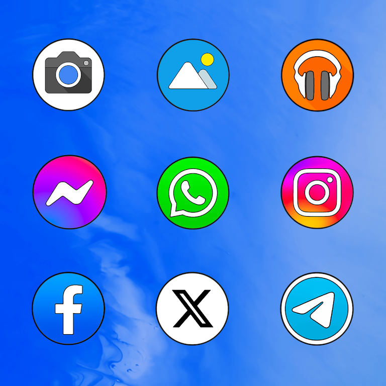 Pixly – Icon Pack Mod Captura de tela 1
