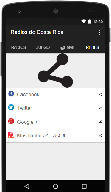 Radios Emisoras de Costa Rica FM AM en Vivo Gratis Tangkapan skrin 2