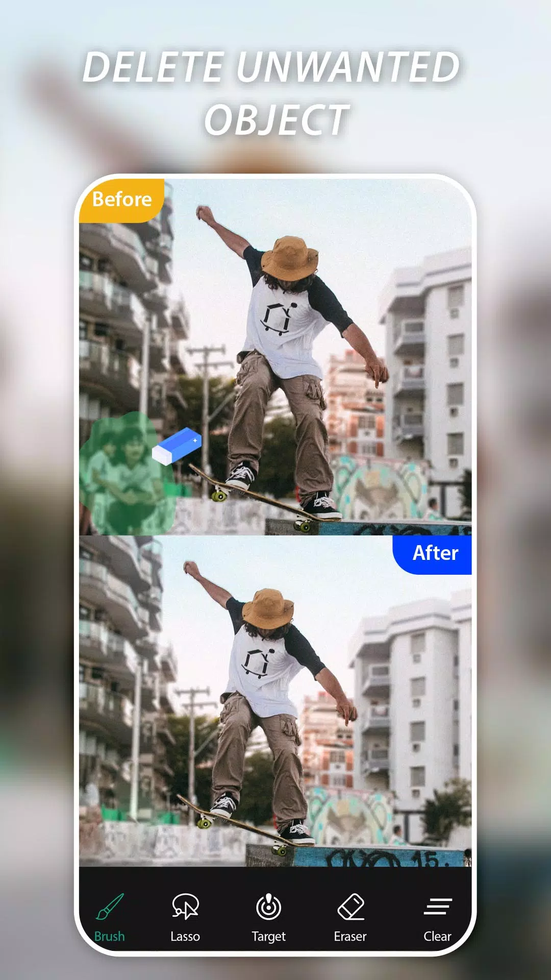 AI Remove Objects, Retouch Capture d'écran 1