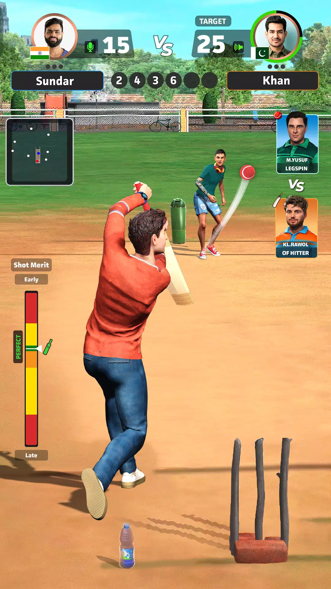 Cricket Gangsta™-Cricket Game Ảnh chụp màn hình 0