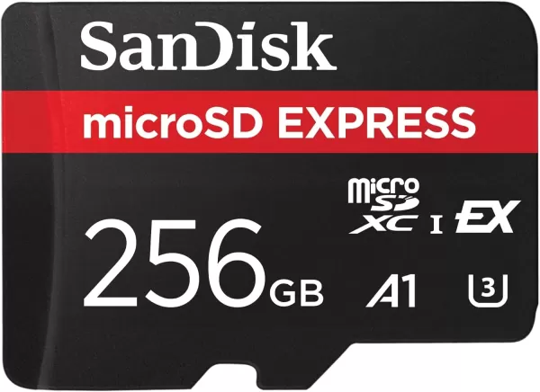 SanDisk MicroSD Express 256GB card
