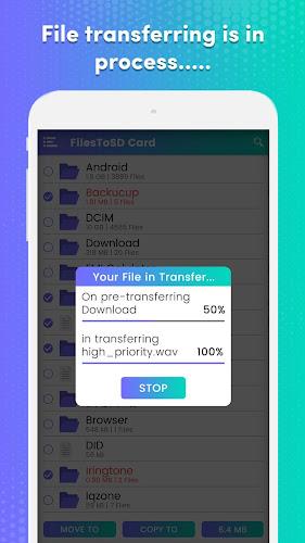 Transfer phone to SD Card – Fi Zrzut ekranu 3