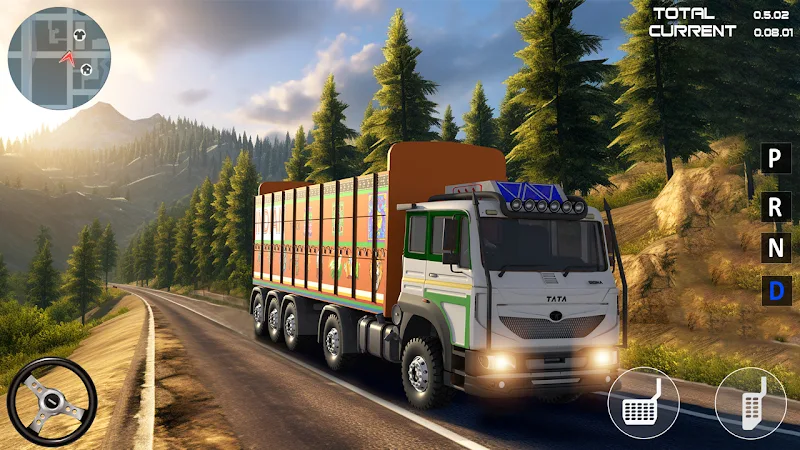 Indian Driver Cargo Truck Game スクリーンショット 3