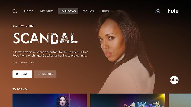 Hulu for Android TV Tangkapan skrin 3