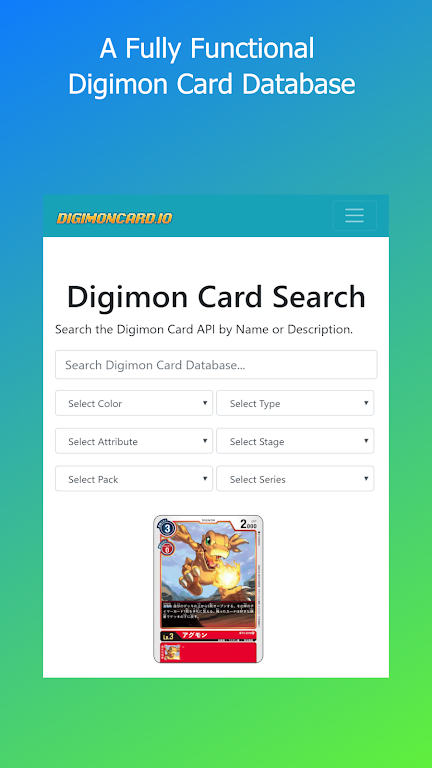 Deck Builder for Digimon TCG Schermafbeelding 0