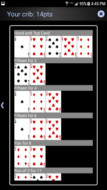 Grandpas Cribbage স্ক্রিনশট 3