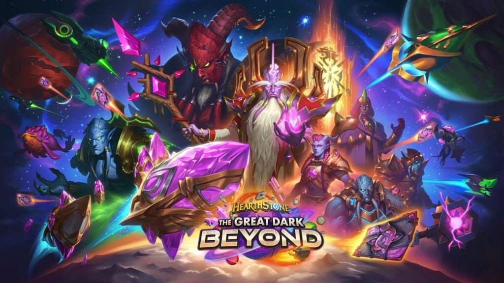 Hearthstone သည်နောက်ကွယ်မှကြီးစွာသောမှောင်မိုက်သောအကြီးအမှေးမှိန်လာမည့်တိုးချဲ့မှုကိုကျဆင်းနေသည်။