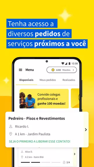 GetNinjas para Profissional Zrzut ekranu 0