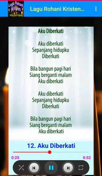 Lagu Rohani Kristen Offline應用截圖第2張
