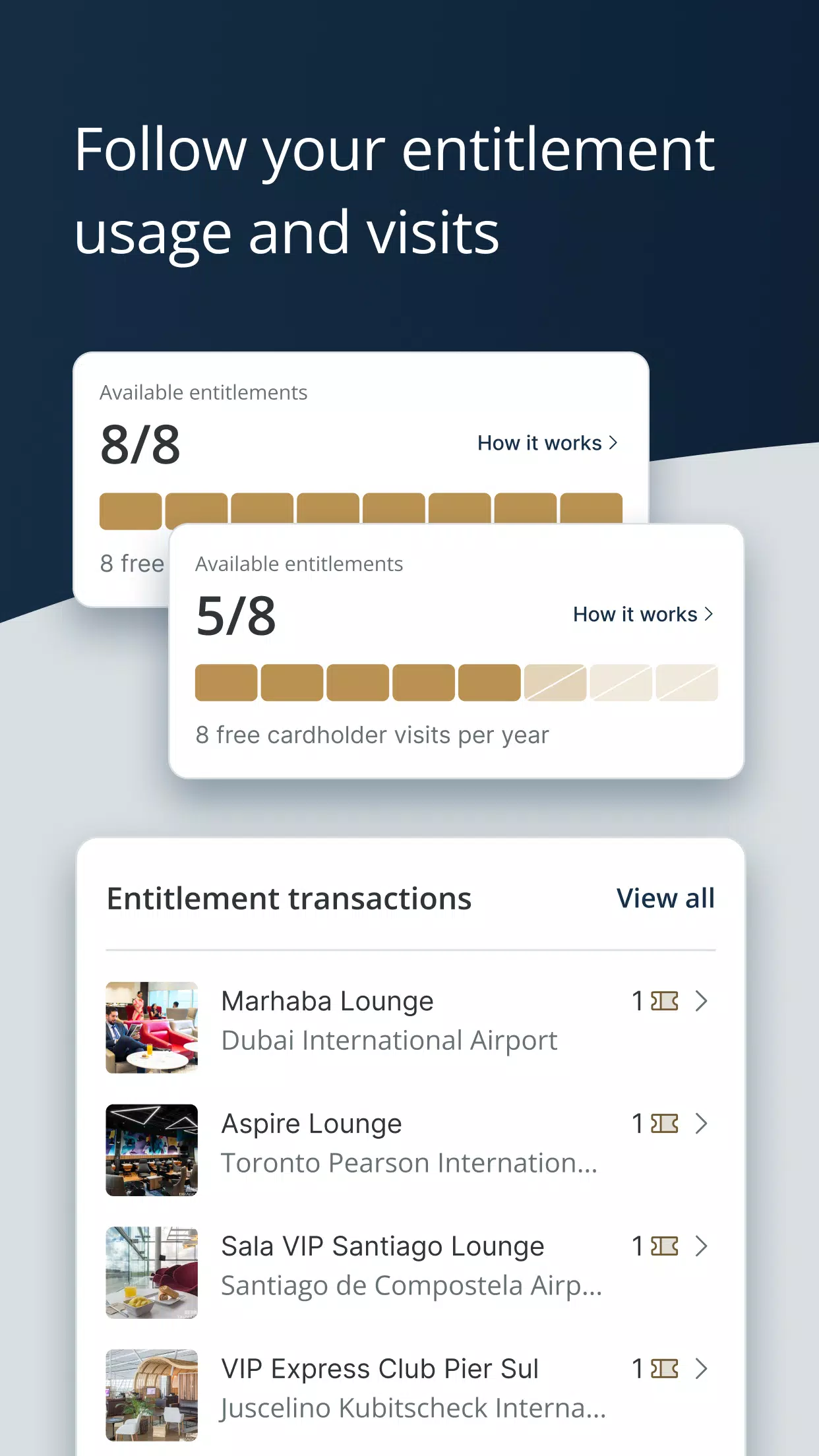 Visa Airport Companion ภาพหน้าจอ 3