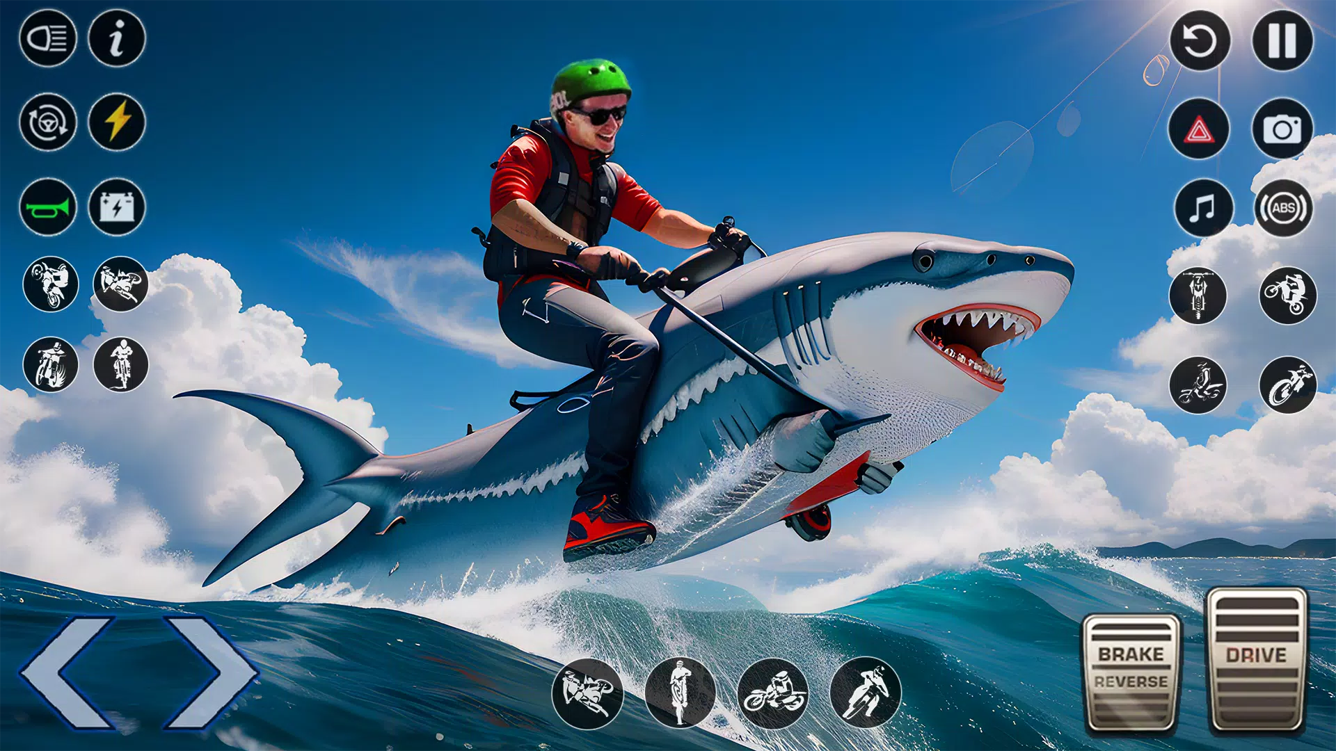 Shark Attack Games Offline Скриншот 3
