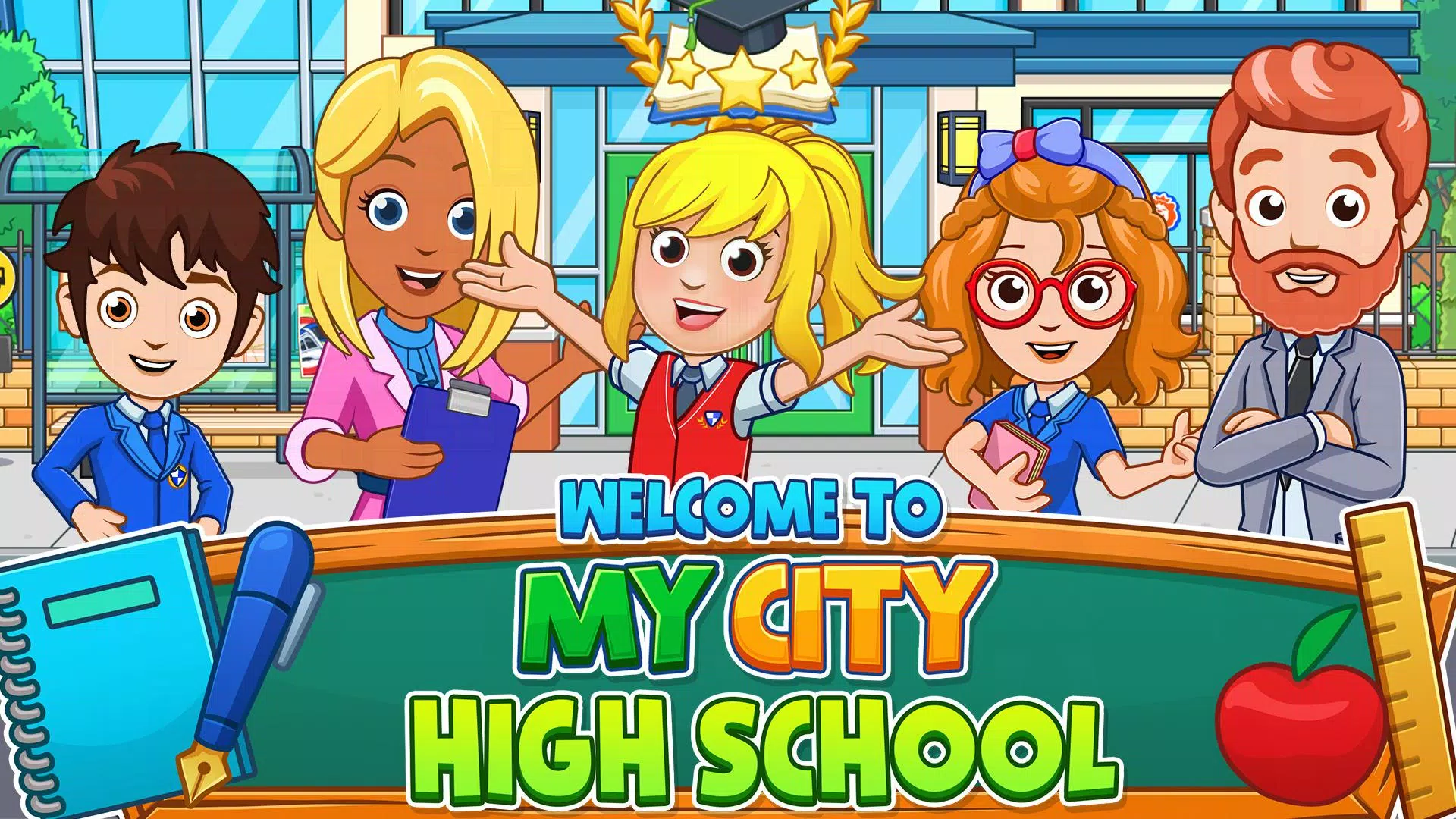 My City : High School Capture d'écran 0