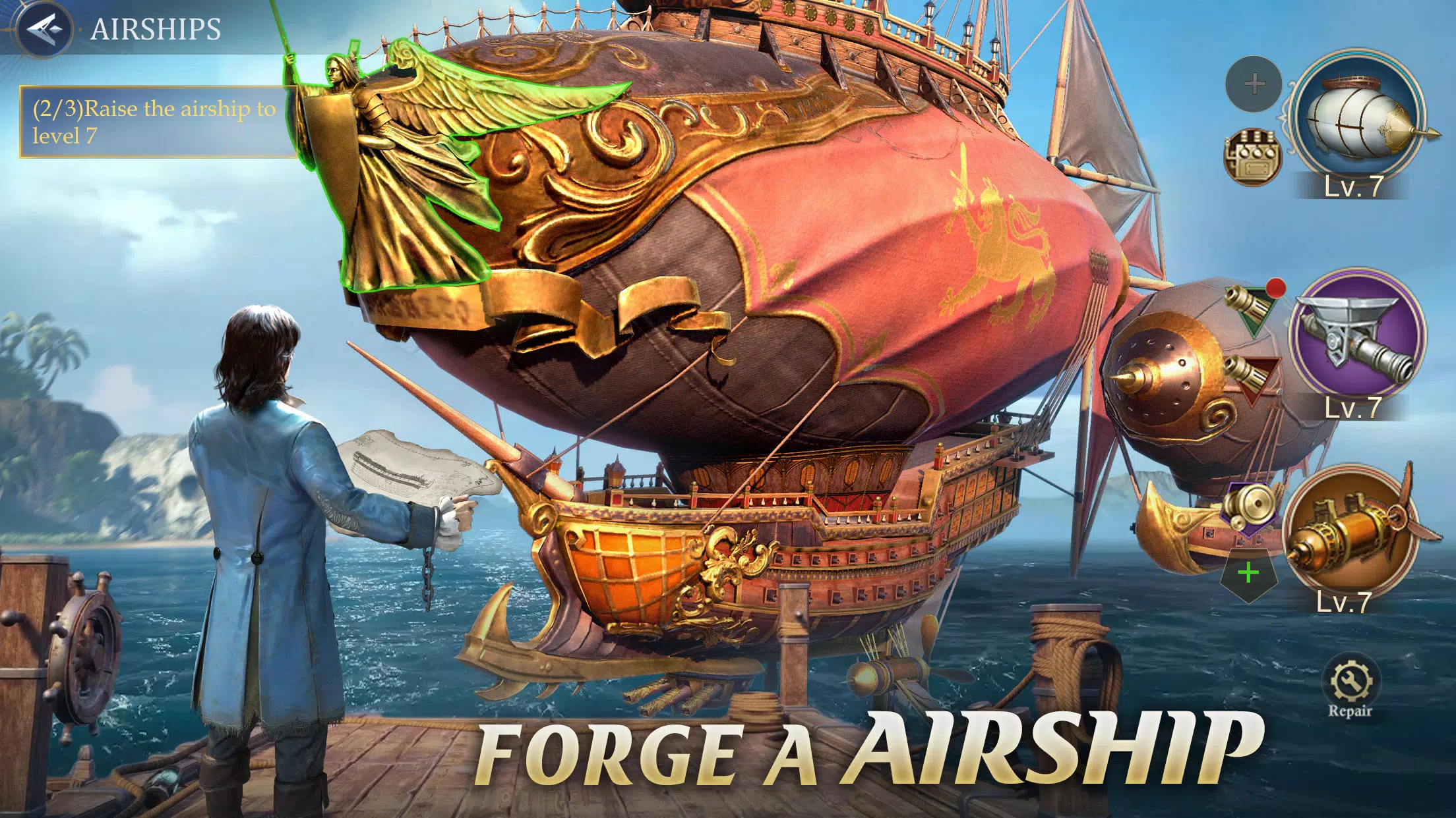Guns of Glory: Lost Island ภาพหน้าจอ 1