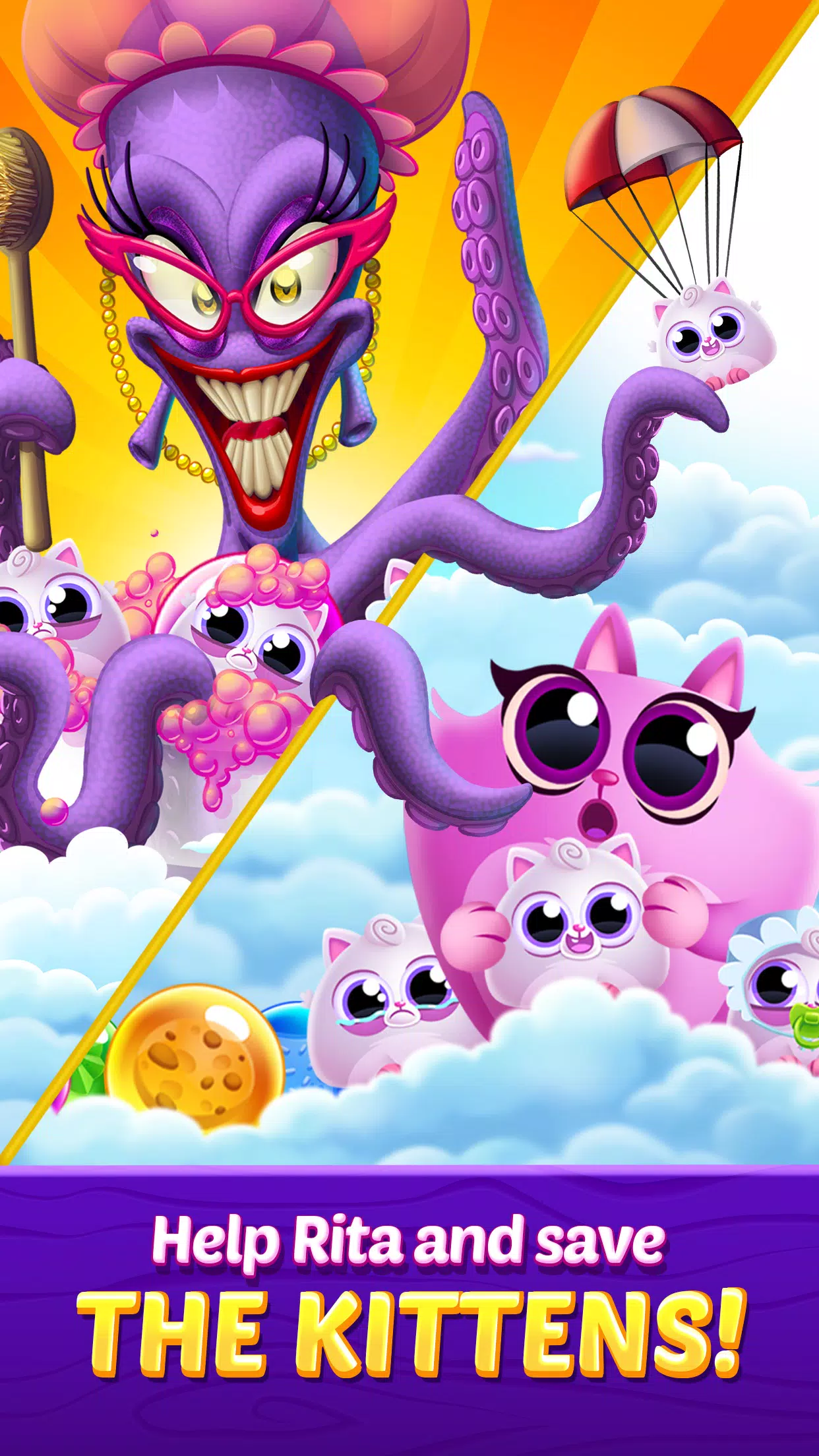 Schermata Cookie Cats Pop 1