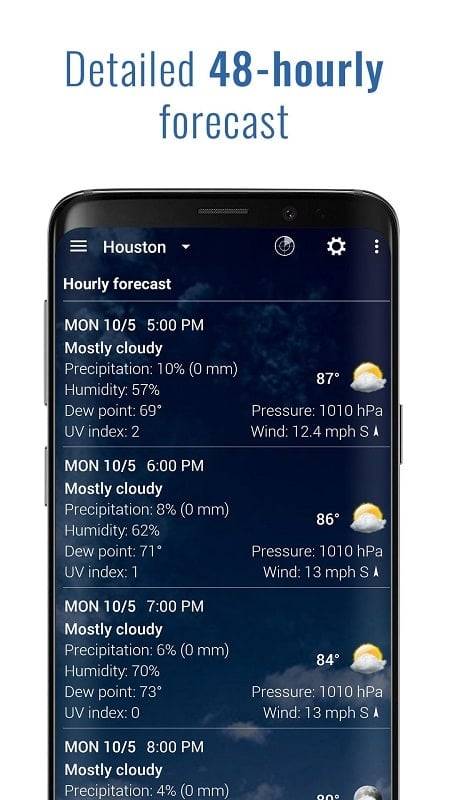 Transparent clock weather Pro ဖန်သားပြင်ဓာတ်ပုံ 3