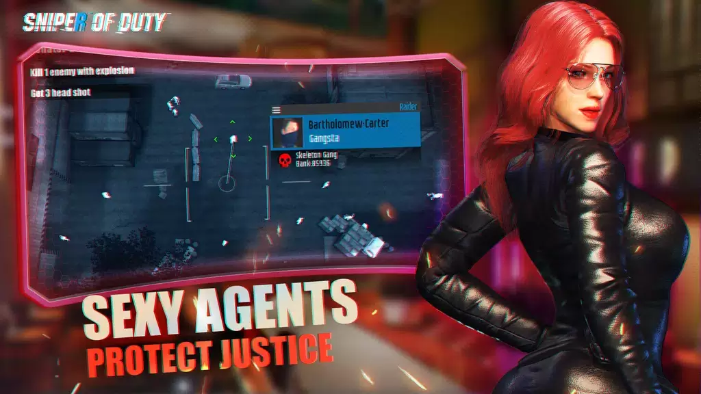 Sniper of Duty:Sexy Agent Spy স্ক্রিনশট 2