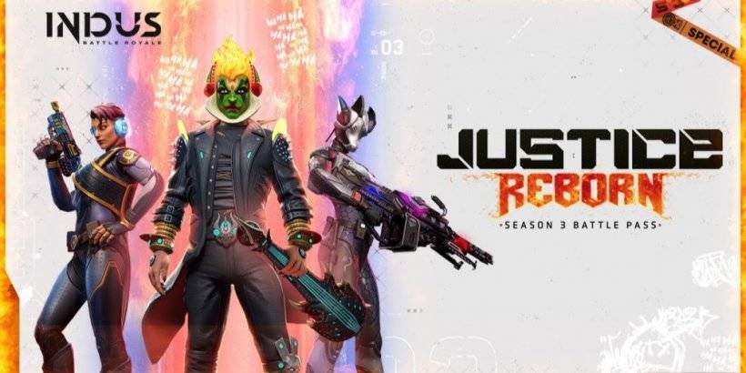 Indus Battle Royale announces a third season with a new character and weapons