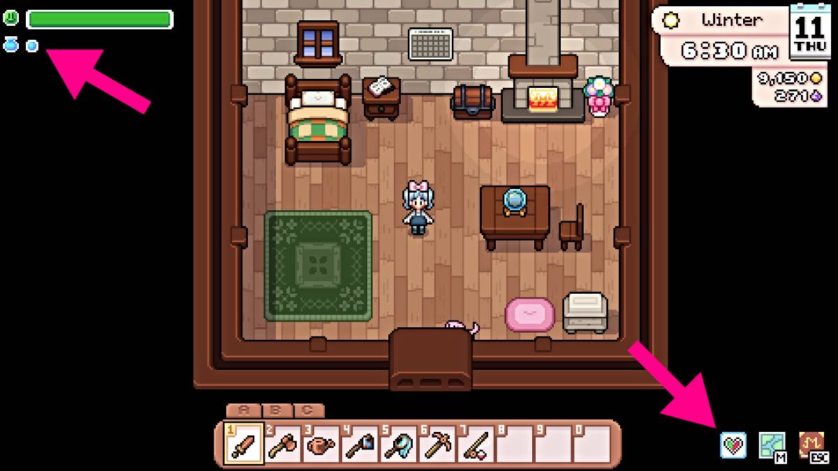 Screenshot durch den Eskapisten