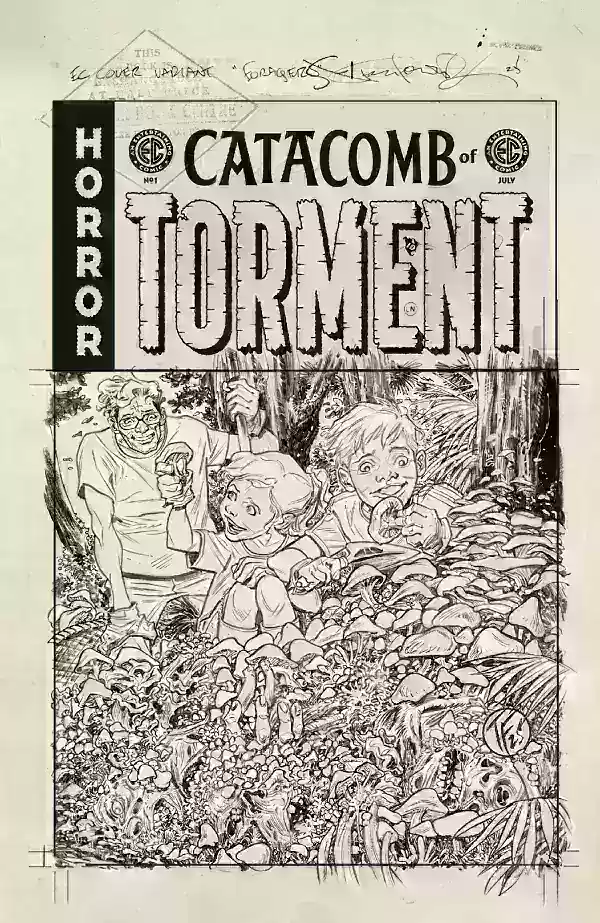 Nightmarish visions in new EC publications