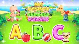 Learn ABC Alphabets & 123 Game 스크린샷 0