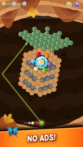 Bubble Cloud: Spinning Match-3 স্ক্রিনশট 1