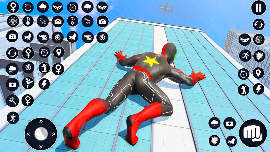 Rope Spider Hero: Spider Games スクリーンショット 1